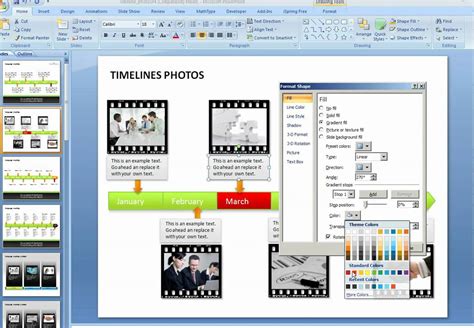 How To Draw A Timeline In Powerpoint