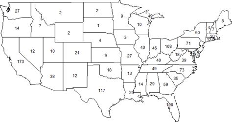 Download Transparent Map Of Usa Black And White Png United States Of