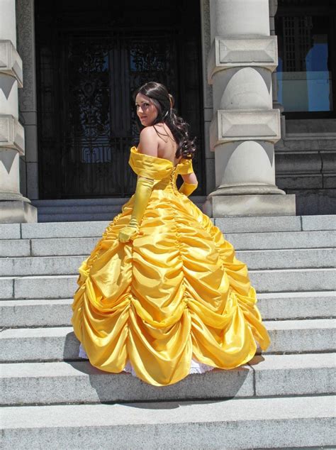 A Stitch In Time Belle Is Finished Ball Gowns Belle Outfit Gowns