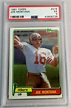 Sold at Auction: 1981 Topps #216 Joe Montana Rookie Card PSA Graded