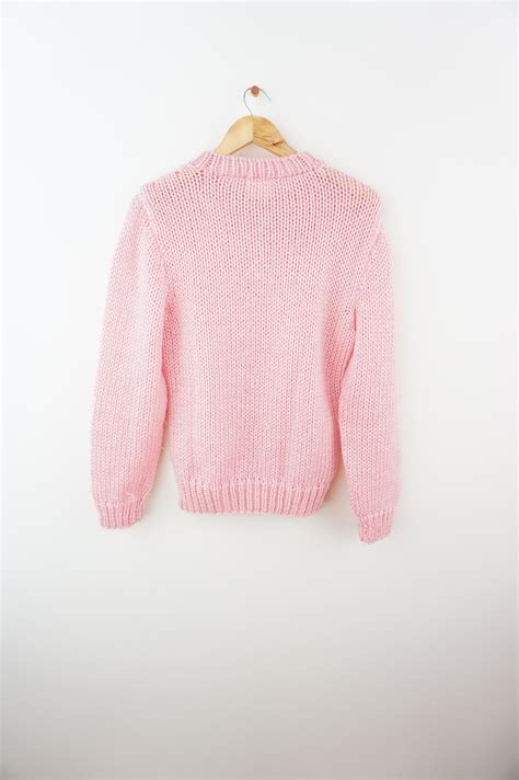 Vintage Oldschool 80s 90s Sweater Pulli Pullover Knit Knitwear Etsy
