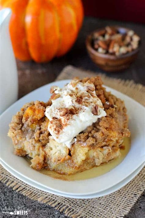 Baked Pumpkin French Toast Casserole