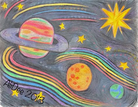 Rainbow Abstract Outer Space By Alidee33 On Deviantart