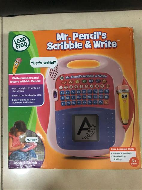 Ready Stock 2021 Leapfrog Mr Pencils Scribble And Write Scout And