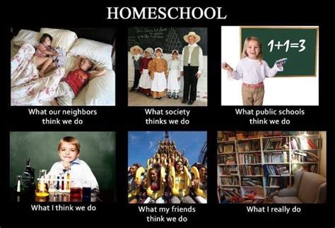 Home School Stereotypes Homeschool Humor Homeschool Life Montessori