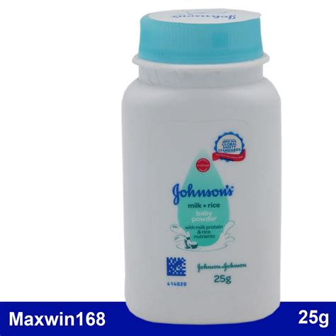 Johnsons Milk Rice Baby Powder 25g Shopee Philippines