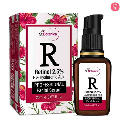 It is best to apply niacinamide before retinol and reduce the frequency or discontinue use if the skin becomes sensitive. St.Botanica Retinol 2.5% Vitamin E & Hyaluronic Acid ...