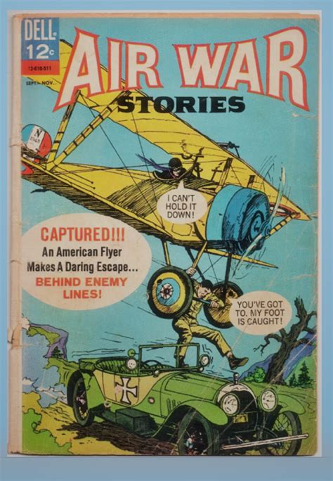 Air War Stories 5~sept Nov 1965 Dell Comic War Stories War Comics