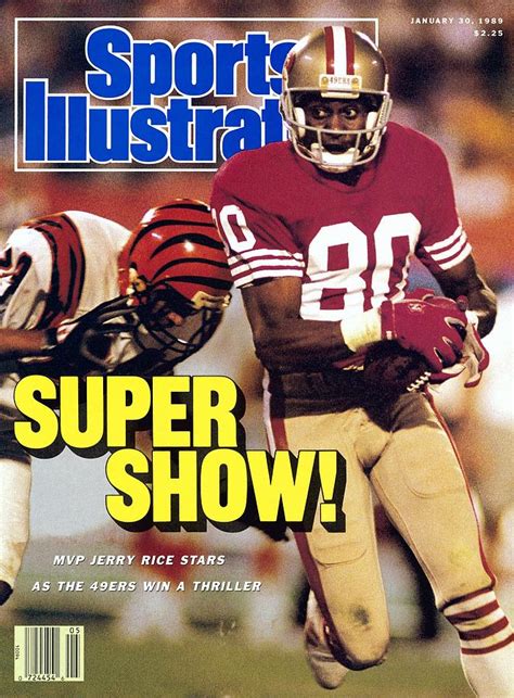 San Francisco 49ers Jerry Rice Super Bowl Xxiii Sports Illustrated