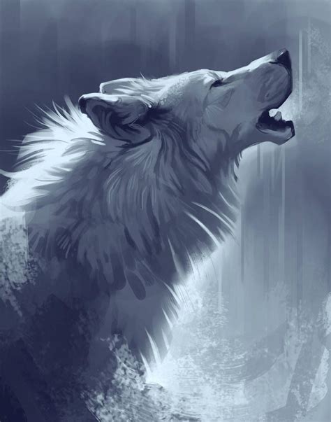 Wolf Drawing By Tehchan Wolf Artwork Wolf Art Fantasy Canine Art