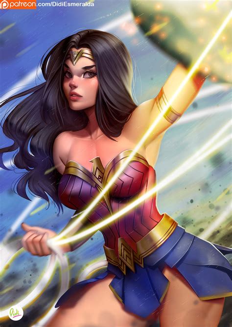 Didi Esmeralda Wonder Woman Dc Comics Fanart