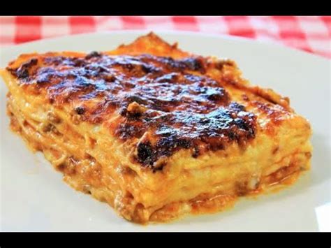 Lasagna Ricetta Originale Con Rag Alla Bolognese Youtube