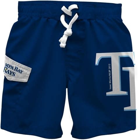 Mlb Infanttoddler Boys Tampa Bay Rays Swim Shorts Dark