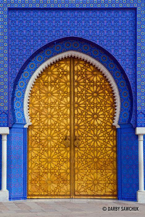 One Of The Doors To The Royal Palace In Fes Morocco Beautiful Doors