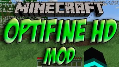 Optifine Hd Mod For Minecraft 11821171116511521144