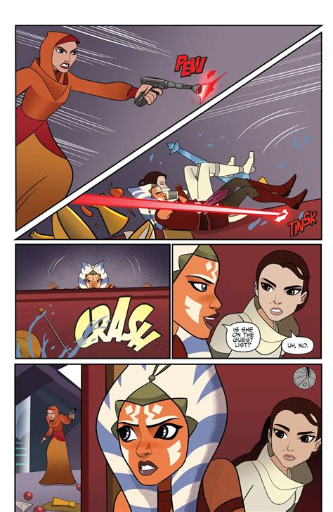 Read Online Star Wars Forces Of Destiny Ahsoka And Padmé Comic Issue Full