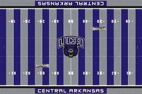 Central Arkansas Ups The Ante On The Colored Football Field Mountain