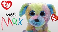 Meet Max! Support Next for Autism with the new TY Beanie Baby! Color ...