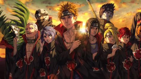 1920x1080 Akatsuki Organization Anime 1080p Laptop Full Hd