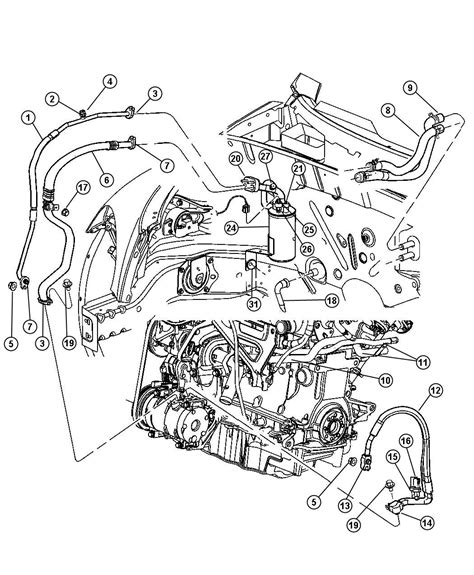 Chrysler Pt Cruiser Line Ac Discharge Turbo Engine Dohc