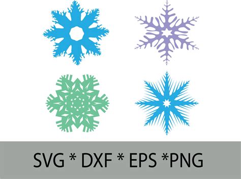 Snowflake Cut File Svg Frozen Clip Art Snowflake Svg Snowflake Eps
