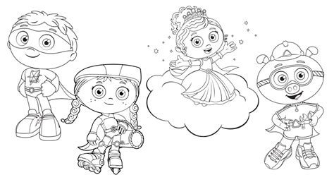 You can download and print this super why coloring pages princess pea,then color it with your kids or share with your friends. Super Why Coloring Pages - Best Coloring Pages For Kids