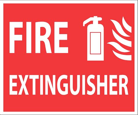 Fire Extinguisher Decal Safetykore