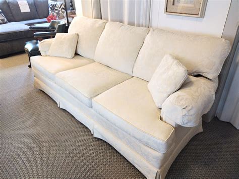 Cream Color Sofa By Clayton Marcus 80l Roth And Brader Furniture