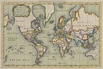 Ancient World Maps: World Map 18th Century