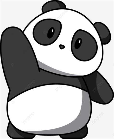 Gambar Kartun Bayi Panda Lucu Kartun Panda Imut Png Dan Vektor