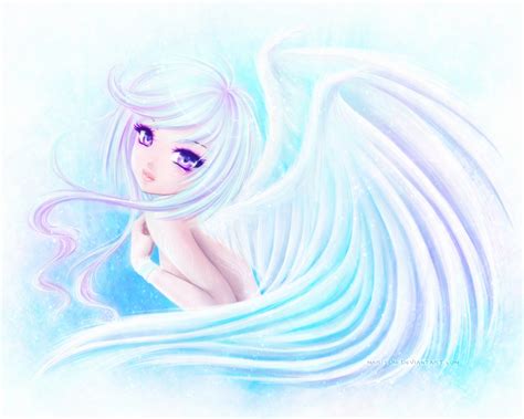 Anime Angel Wallpaper See To World