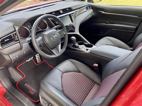Exploring The 2021 Toyota Camry Trd Red Interior Interior Ideas