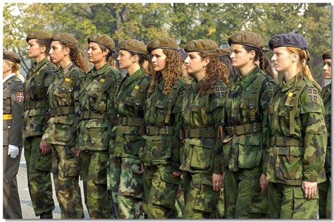 dmp ff0173 serbian female soldiers a photo on flickriver