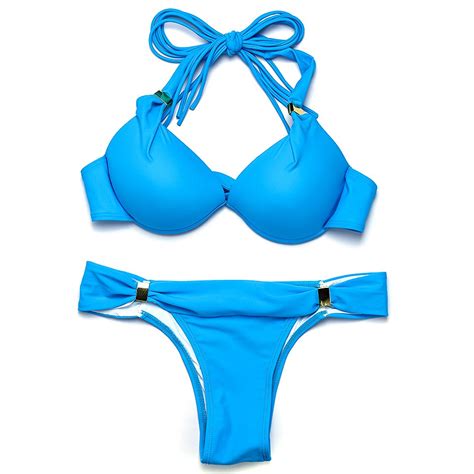Aliexpress Com Buy Trangel Swimwear Push Up Bikini Brazilian Bikini Sexy Womem Swimsuit