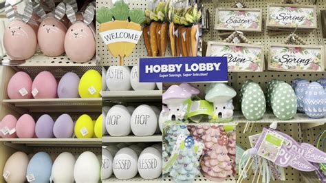 Hobby Lobby Easter Home Decor 2024 Easter Decor Shop With Me 2024