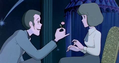 Lupin Gives A Rose To Clarisse The Castle Of Cagliostro Image