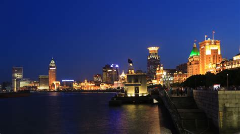 外滩夜景摄影图片 上海纪实摄影太平洋电脑网摄影部落