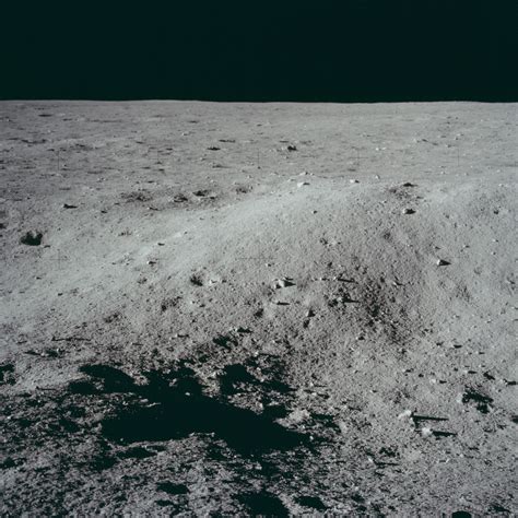 As11 40 5890 Apollo 11 Apollo 11 Mission Image Shallow Craters On