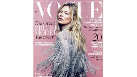 Stars Kate Moss Ziert Ihr 35 Vogue Cover In England Vogue Germany