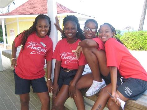 The Entertainment Girls Picture Of Breezes Resort And Spa Bahamas