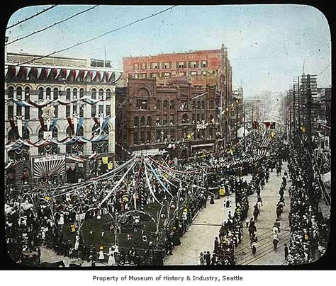 Look Back Teddy Roosevelt Visits Seattle 1903