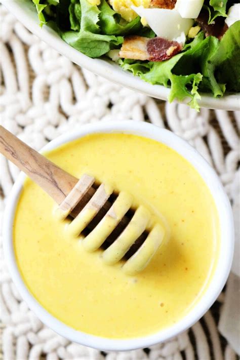 Honey Mustard Dressing Recipe Quick And Easy The Anthony Kitchen