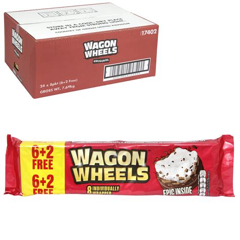 Burtons Wagon Wheels Original 8 Pack Concordextra