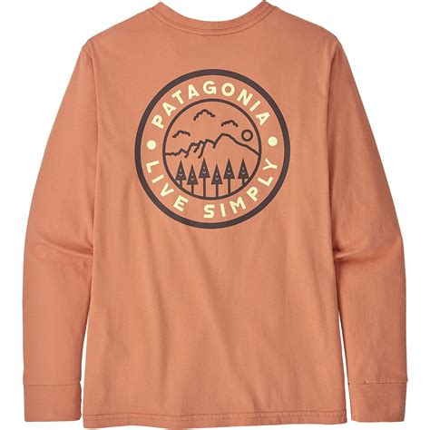 Patagonia Regenerative Graphic Long Sleeve T Shirt Kids Kids