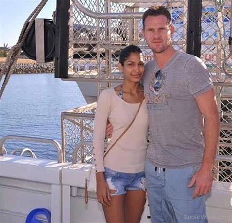 Shaun Tait Wife Mashoom Singha Super Wags Hottest Wives And