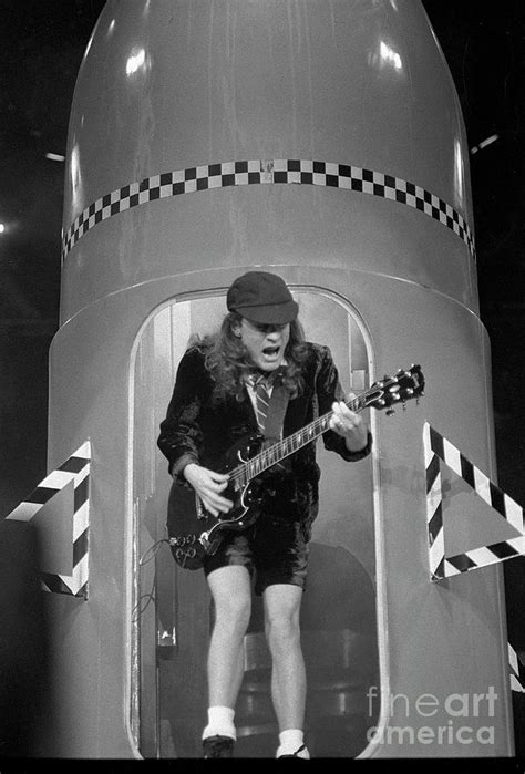 Angus Young Ac Dc Photograph By Concert Photos