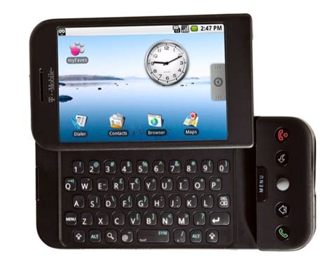 T Mobile G1 Htc Dream The Worlds First Android Powered Phone Teckin