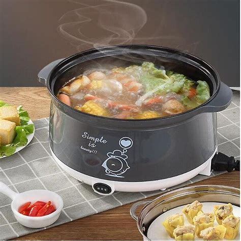 Household Electric Mini Multi Cooker Non Stick Hot Pot Cooking Pot