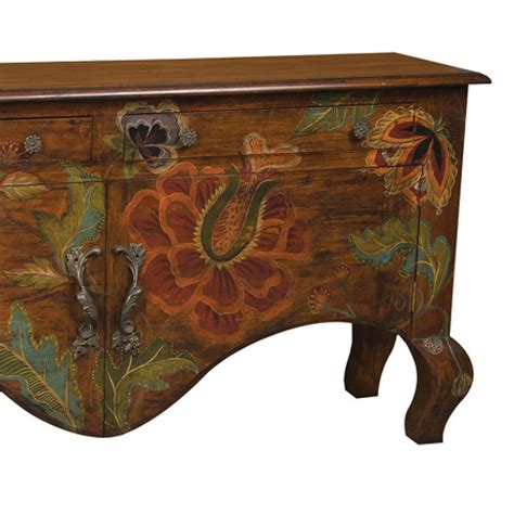 Guildmaster French Country Sideboard 649510 Hand Painted Furniture