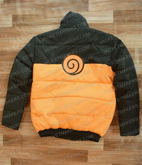 Black And Orange Shippuden Uzumaki Namiwear Naruto Jacket Jacket Makers